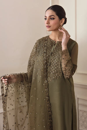 EMBROIDERED CHIFFON 3PC